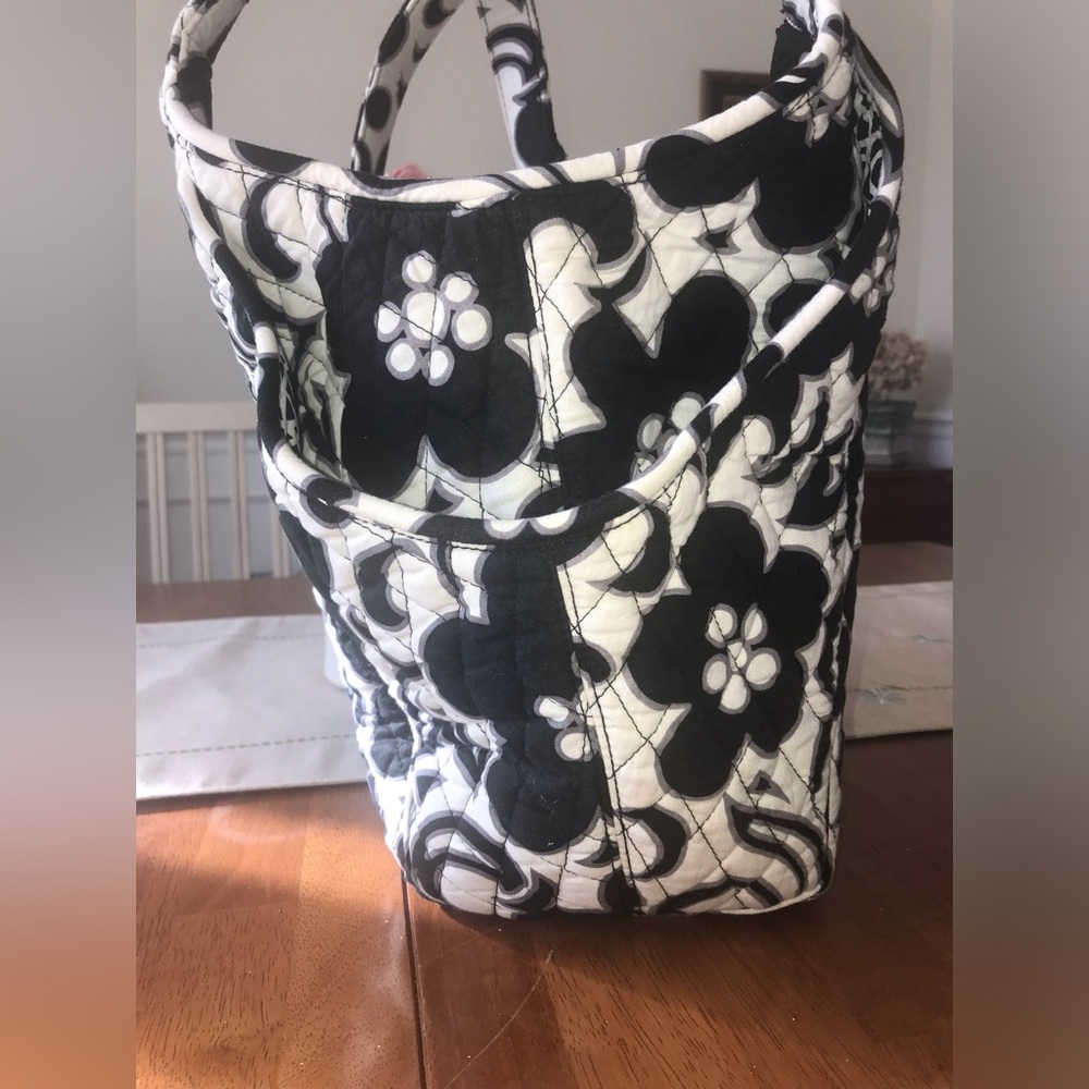 Vera Bradley satchel purse, pattern in Night & Day pattern - Picture 2 of 7